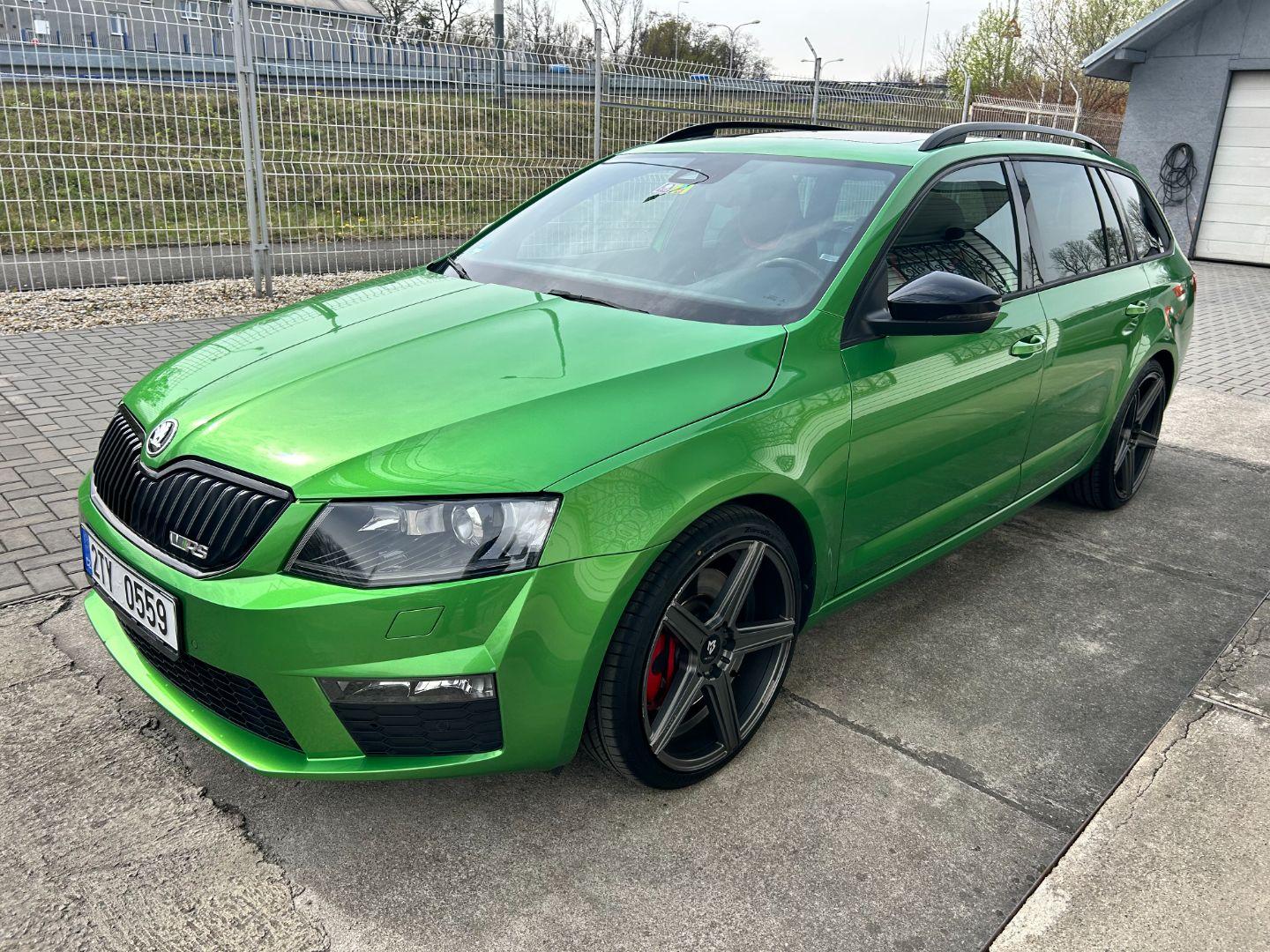 Škoda Octavia RS 2.0 TSI 162 kw nerez výfuk